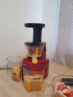 img 1 attached to Kitfort KT-1110-1 screw juicer, green review by Celina Zduczyk ᠌