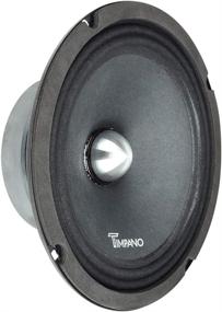 img 3 attached to 🔊 Timpano TPT-MR8-4 BULLET 8-Inch Pro Mid Range Bullet Loudspeaker - 200W RMS - 4 Ohm Impedance – Premium Midrange Speaker for Pro Car Audio (Single)