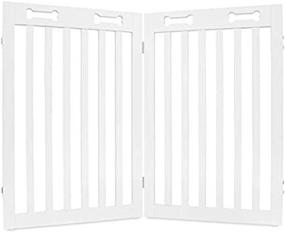 img 3 attached to 🐾 Arf Pets 4-Panel Gate Extension Kit: Two-Panel Model for APDGWD4PWH