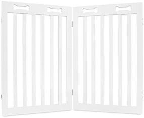 img 1 attached to 🐾 Arf Pets 4-Panel Gate Extension Kit: Two-Panel Model for APDGWD4PWH