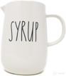 magenta syrup ceramic syrup dispenser logo