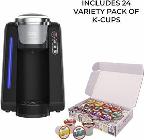img 3 attached to JAVAPod K-Cup Coffee Maker: 24 Variety Pack, Refillable Water For Home & Office!