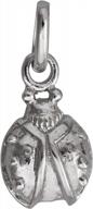 sterling silver lady bug pendant logo