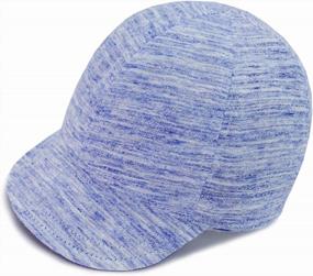img 4 attached to Reversible Infant Baseball Cap With Shell Embroidery - Keepersheep Cotton Sun Hat For Babies