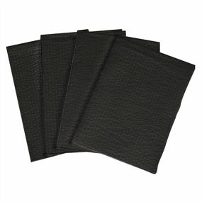 img 4 attached to 500-Pack Black TIDI Choice Waffle-Embossed Dental Bibs/Towels, 13" X 18", 2-Ply Tissue With Poly Backing To Prevent Leaks - Essential Dental Consumables (917458)