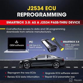 img 2 attached to 🔧 LAUNCH X431 PRO 5 J2534 Reprogramming Tool: Advanced 2022 Intelligent Diagnostic Scanner with SmartBox 3.0 CANFD/DOIP, 50+ Services, ECU Online Coding, 2 Years Update