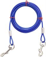 yudote dog tie out cable dogs logo