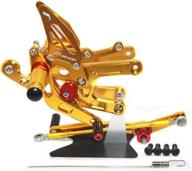 🏍️ cnc adjustable rearsets footpegs for y.a.m.a.h.a yzf r6 2006-2016: enhance control and comfort логотип