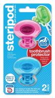 🦷 steripod toothbrush protectors, clip-on - product count logo