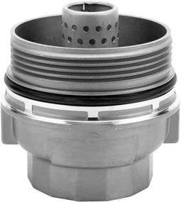 img 1 attached to Aluminum Oil Filter Housing Cap Assembly - 15620-31060 Compatible with Toyota