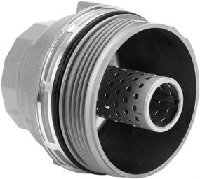 img 2 attached to Aluminum Oil Filter Housing Cap Assembly - 15620-31060 Compatible with Toyota