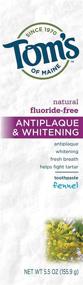 img 4 attached to Fluoride-Free Antiplaque Oral Care Toothpaste by Toms Maine - Advanced Toothpaste