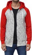 decrum melange charcoal raglan hoodie men's clothing made as active logo