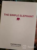 img 1 attached to Stay Organized And Productive With Papercode Daily Planner 2022-2023 - Simple Elephant, Pink review by Kelly Porter