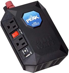 img 1 attached to ⚡️ PEAK Mobile Power Outlet: The Ultimate 400 Watt Solution for On-the-Go Power Needs