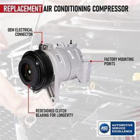 img 1 attached to Replacement Compressor Air Conditioning 10000652 08