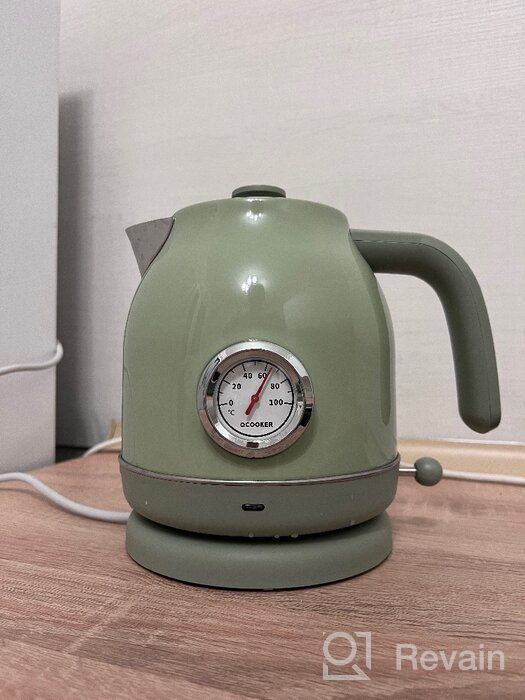 img 1 attached to Kettle Xiaomi Qcooker Kettle, with temperature sensor CN, green review by Agata Paliga ᠌