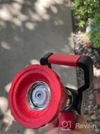 img 1 attached to STYDDI Heavy Duty Fireman Style Hose Nozzle With Ergonomic Rubber Grip And Adjustable Spray Patterns - Ideal For Car Washing, Patio Cleaning And More! review by Dave White
