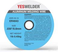 🔩 yeswelder er4043 .030-diameter silicon aluminum welding wire - 1-pound spool логотип