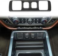 enhance your 2014-2018 silverado with voodonala's carbon fiber center console feat. usb socket trim! logo