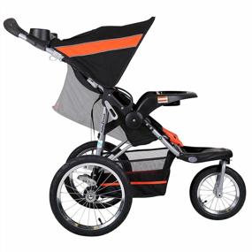 img 2 attached to Experience Ultimate Convenience And Comfort With Baby Trend Expedition Jogger Travel System In Millennium Orange!