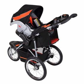 img 1 attached to Experience Ultimate Convenience And Comfort With Baby Trend Expedition Jogger Travel System In Millennium Orange!