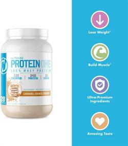 img 3 attached to 🏋️ ProteinOne Low Carb Whey Protein: The Ultimate Solution for Weight Loss and Muscle Building in a Flavorsome Caramel Cookie Crunch - 5 lbs.