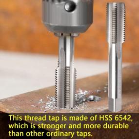 img 2 attached to Efficient Metal Tapping With ATOPLEE M10 HSS Right Hand Thread Tap