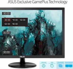 img 1 attached to 🖥️ Asus VP228HE 21.5 LED Monitor with Eye Care, Anti-Glare, Built-In Speakers, and HDMI