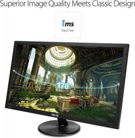img 3 attached to 🖥️ Asus VP228HE 21.5 LED Monitor with Eye Care, Anti-Glare, Built-In Speakers, and HDMI