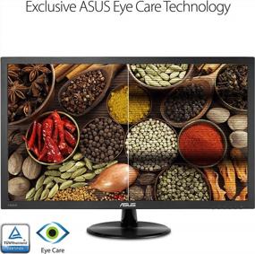 img 2 attached to 🖥️ Asus VP228HE 21.5 LED Monitor with Eye Care, Anti-Glare, Built-In Speakers, and HDMI