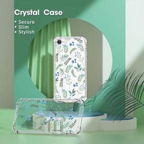img 1 attached to Shockproof Clear Case For IPhone SE2 2020 | Cutebe Hard PC+ TPU Bumper Protective Cover
