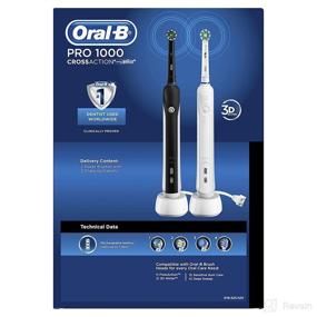 img 3 attached to 🪥 Oral Care Powered by Oral B Crossaction Electric Toothbrush - Effective Toothbrushes & Accessories