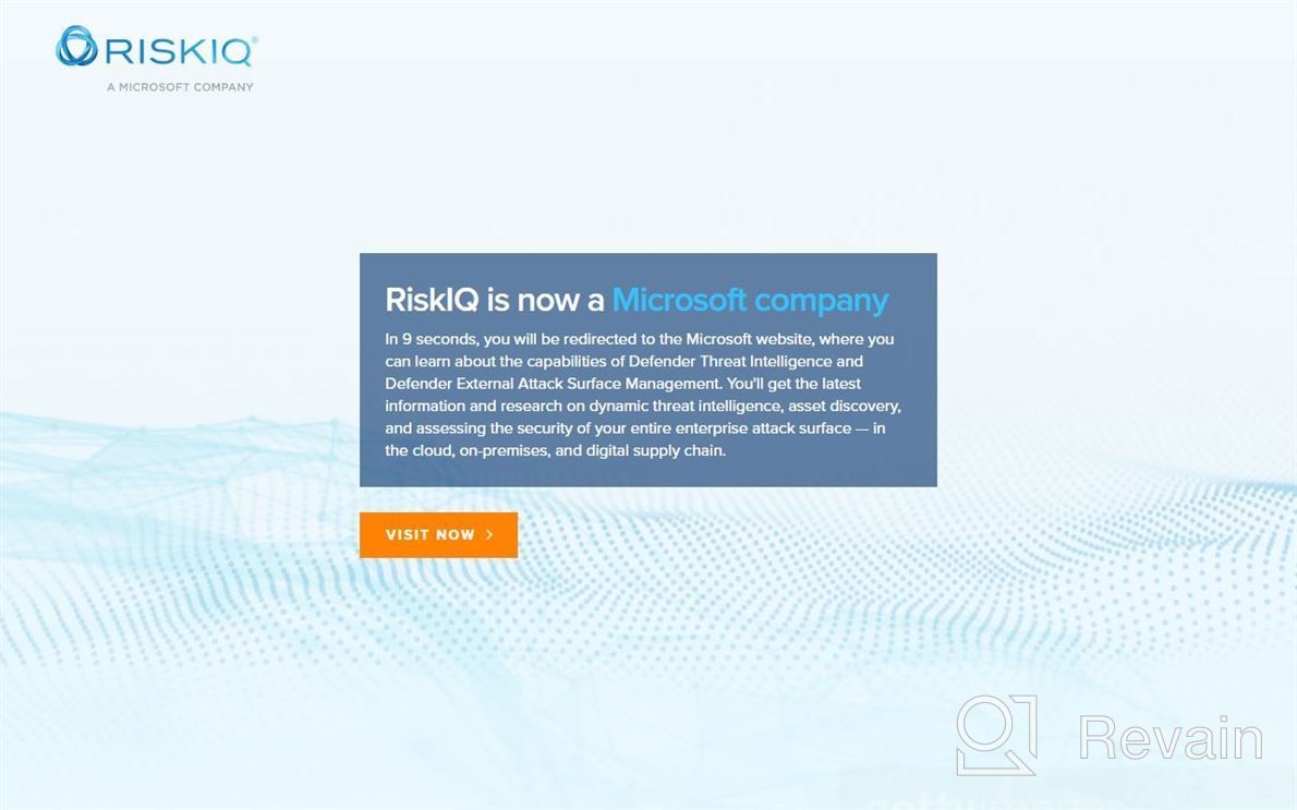 img 1 attached to RiskIQ Asset Management review by John Huskisson