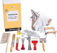 beekeeping supplies bee smoker starter kit, beekeeping tools for beekeepers 14 pcs professional bee hive tools logo