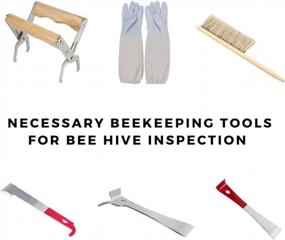 img 3 attached to Beekeeping Supplies Bee Smoker Starter Kit, Beekeeping Tools For Beekeepers 14 Pcs Professional Bee Hive Tools