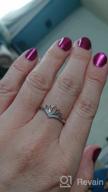 картинка 1 прикреплена к отзыву Серебряное кольцо с красивым цирконом для свадьбы BORUO от Roy Bush