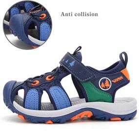 img 2 attached to 👟 Breathable Lightweight Closed Toe Boys' Sandals - Pamray Sandals at Sandals