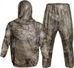 camo mosquito netting suit with hood for outdoor protection from bugs and insects logo