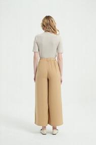 img 3 attached to Stylish Tronjori High-Waist Wide-Leg Palazzo Pants For Women In Regular Sizes - Perfect For Casual Wear