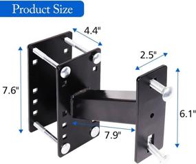 img 3 attached to Tnyeobae Trailer Carrier Mount Spare Bracket