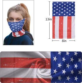 img 2 attached to Balaclava Bandanas Windproof Children Outdoor Girls' Accessories for Fashion Scarves