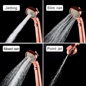 img 2 attached to Upgrade Your Shower Experience With High-Pressure Srmsvyd Shower Head And Handheld Combo