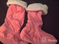 img 1 attached to Get Cozy With Our Non-Skid Sherpa Slipper Socks: Super Soft, Warm Fuzzy Lined, 2 Sizes And Multiple Colors Available review by Kathy Sabo