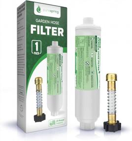 img 4 attached to Purify Your Water With PureSpring Garden Hose Filter And Flexible Protector