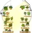 enhance your indoor and outdoor décor with greenstell half moon plant stand - multi-tiered, metal shelf with grow light for 6 flower pots (2 pack) logo