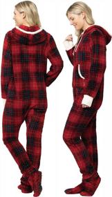 img 2 attached to Fleece Women'S Onesie Pajamas - PajamaGram For Ultimate Comfort