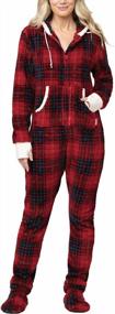 img 4 attached to Fleece Women'S Onesie Pajamas - PajamaGram For Ultimate Comfort