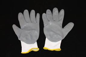 img 1 attached to 12 Pair – PIP 34-800/L MaxiFoam G-Tek Large Nitrile Foam Coated Gloves