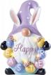 hand-painted led lighted easter gnome decoration by collections etc - a perfect addition to your easter home decor logo